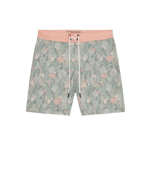 Iron & Resin Blue Cactus Boardshort for men