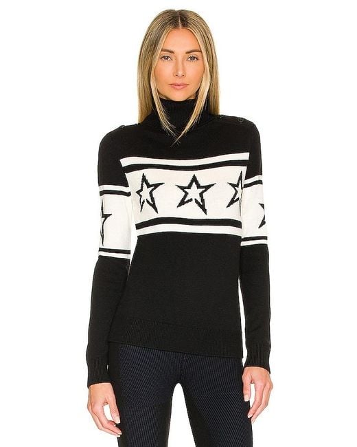 Perfect Moment Black Chopper Sweater