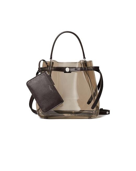 Tory Burch Multicolor Romy Clear Bucket Bag