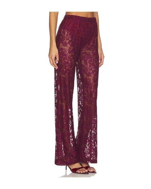 Amanda Uprichard Red X Revolve Mariko Pant