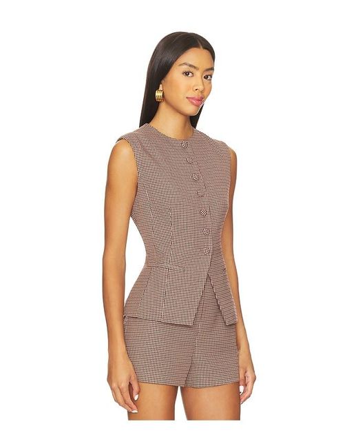 Astr Brown Gisselle Vest