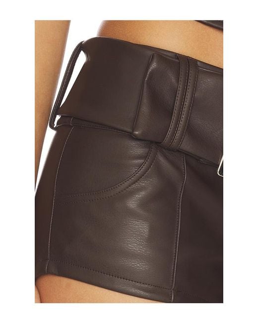 superdown Black Melania Micro Short