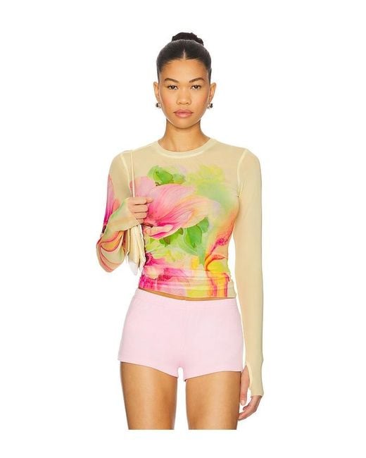 AFRM Kaylee トップ Pink