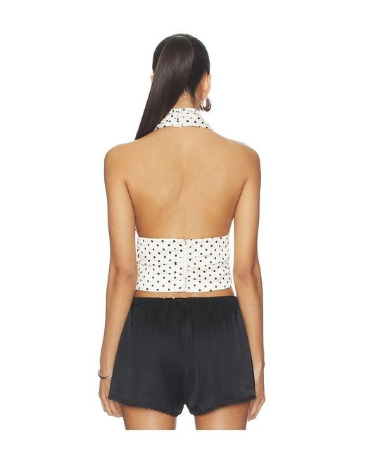 MAJORELLE Blue Marina Top