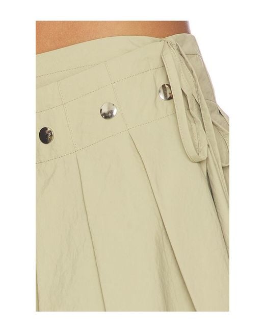 ZEMETA Natural Funfair Breeze Pleated Skirt