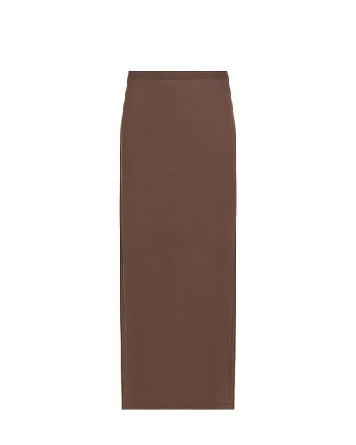 SRG Brown Emersyn Knit Skirt