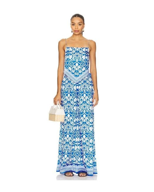 Alice + Olivia Blue Keegan Pant