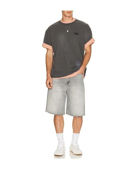 Won Hundred Gray Kayce Denim Shorts for men
