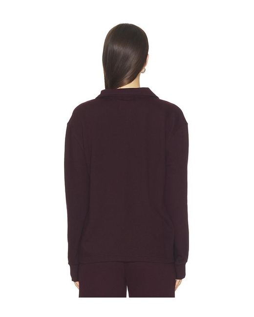 Citizens of Humanity Purple Vintage Polo Pullover