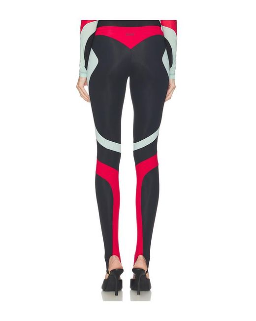 Off-White c/o Virgil Abloh Blue Color Block Leggings