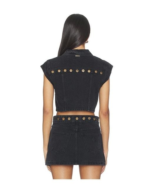 A.Brand Black My Rose Shacket