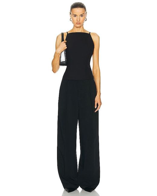 L'academie Black Kamari Top