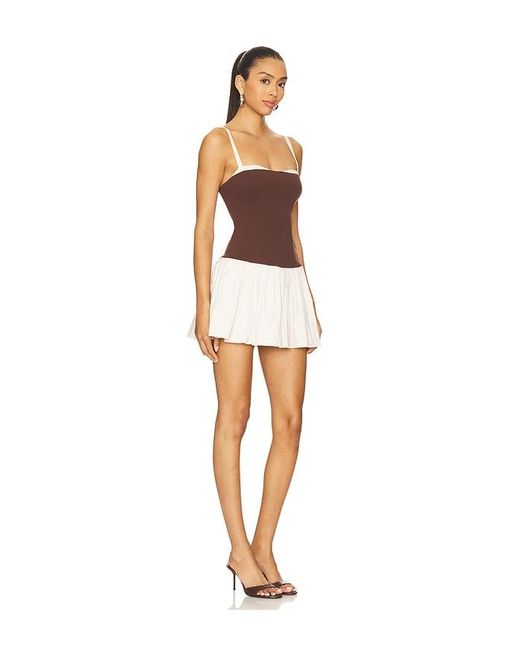 Show Me Your Mumu White Kleid Mit Hosenrock Tiffany