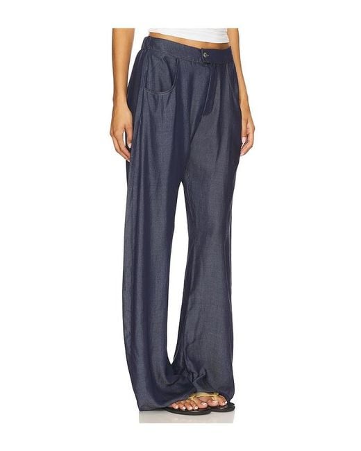 EB DENIM Blue Eddie Bowed Pant