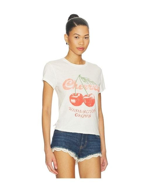 Free People Blue Nova Tee Graphic