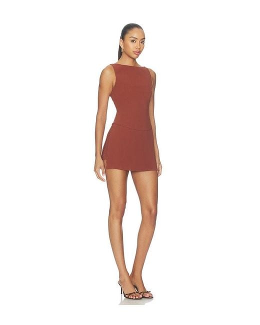 Amanda Uprichard Red Ines Romper