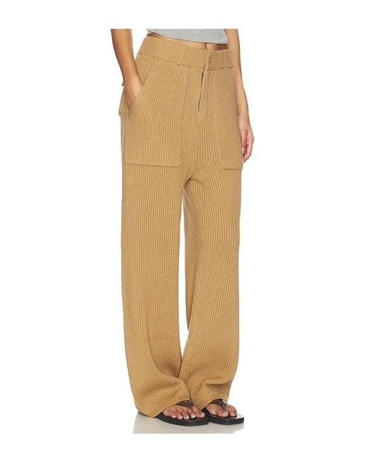 AYA MUSE Natural X Revolve Knit Trouser