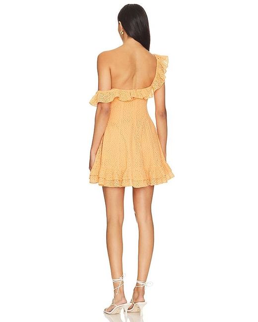 Camila Coelho Orange Cecilie Mini Dress