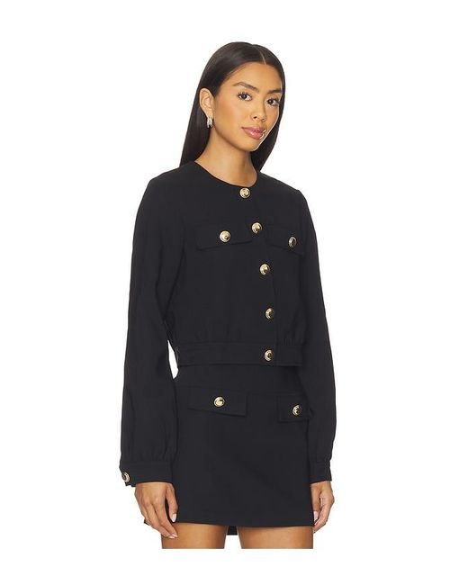 Amanda Uprichard Black Nina Jacket