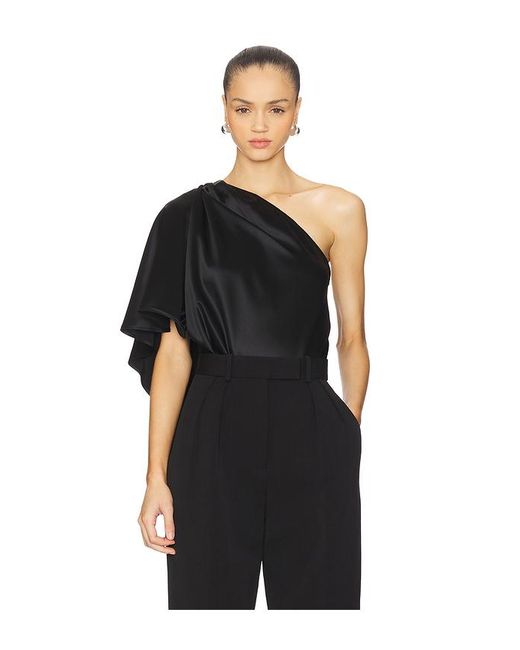 NonChalant Label Black Melly Blouse