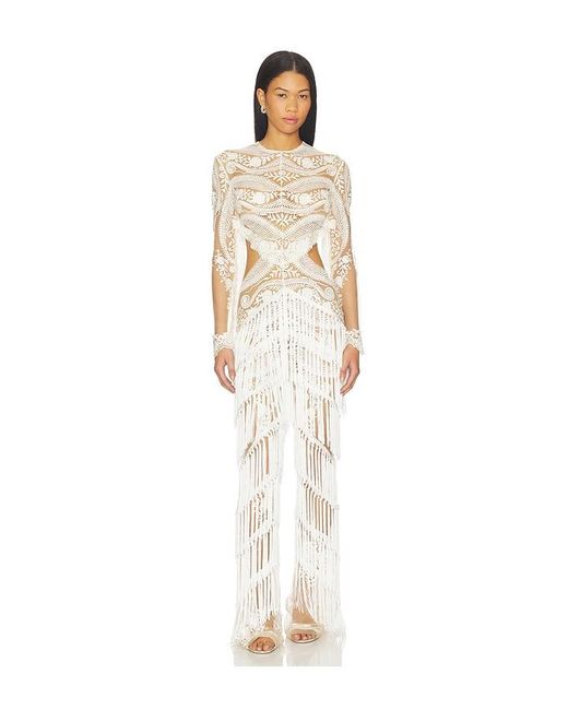 The Dolls House White Roma Jumpsuit