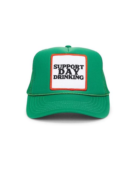 Friday Feelin Green Support Day Drinking Trucker Hat
