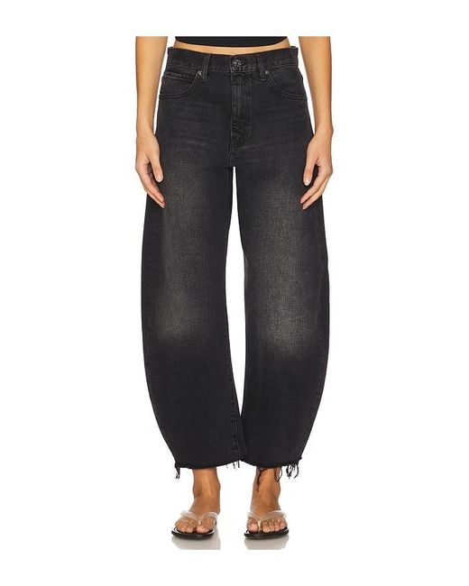 FRAME Bubble Crop Jeans Black