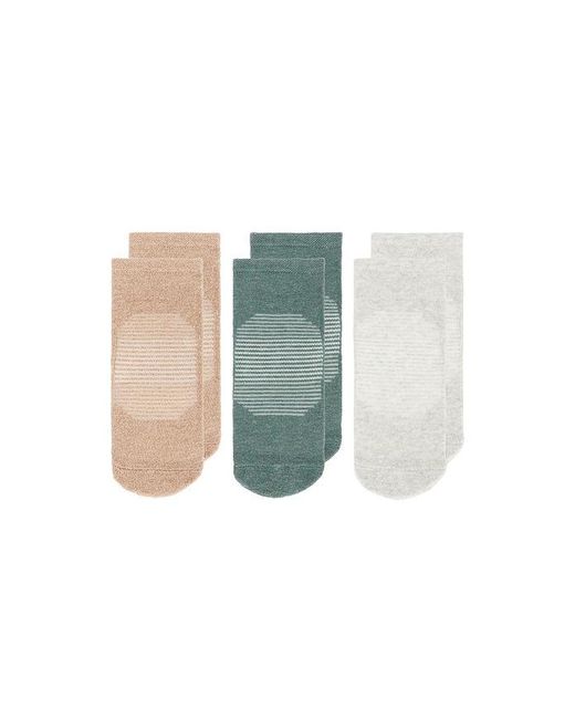 Calvin Klein White 3 Pack Cushion Recycled No Show Socks for men