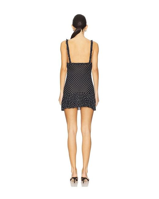 Indah Black Camilla Mini Dress