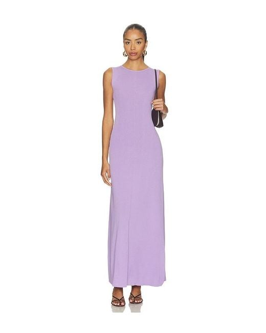 Solid & Striped Purple Kleid Lucerne
