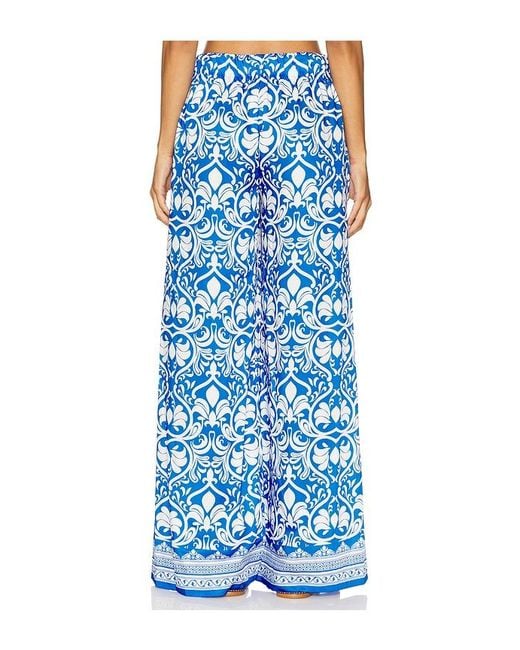Alice + Olivia Blue Keegan Pant