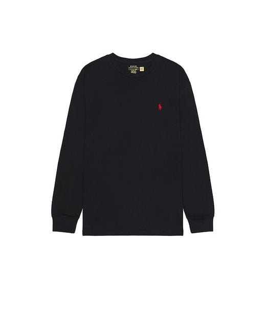 メンズ Polo Ralph Lauren Classic Long Sleeve Tee Black