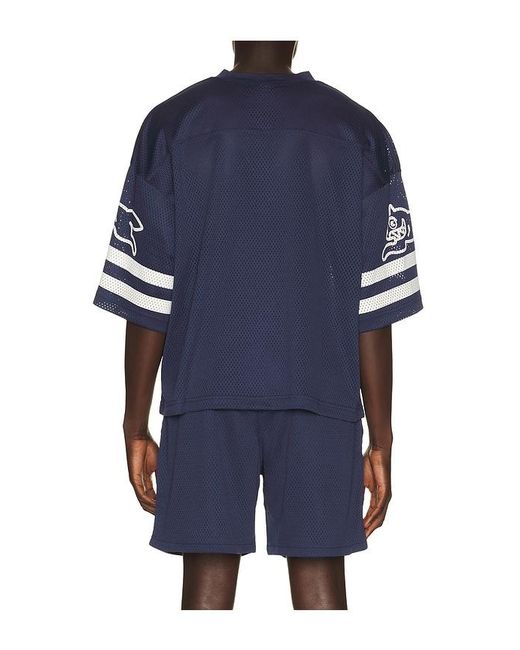 ICECREAM Blue Slushie Short Sleeve Jersey for men