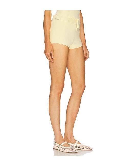 Helsa White Brie Short
