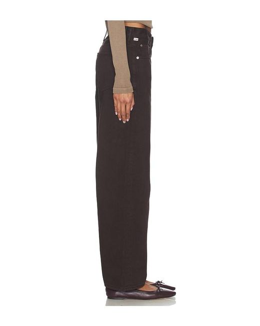 Citizens of Humanity Black Miro Relaxed Jean