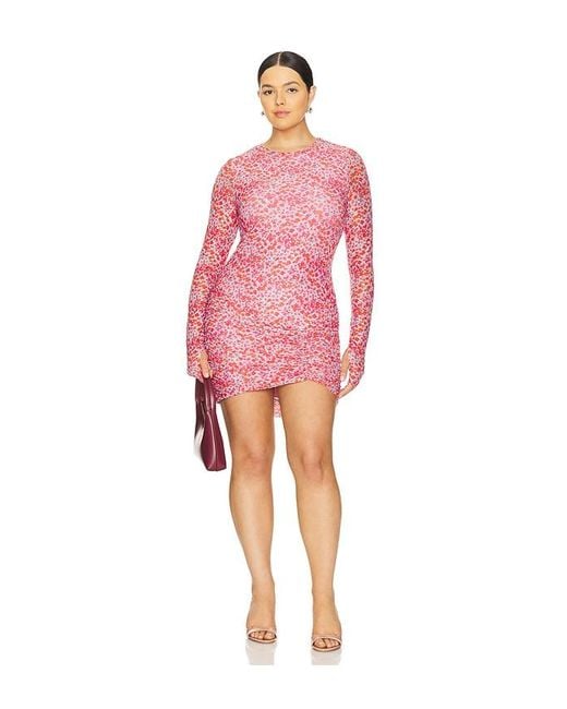 AFRM Pink Mirza Dress