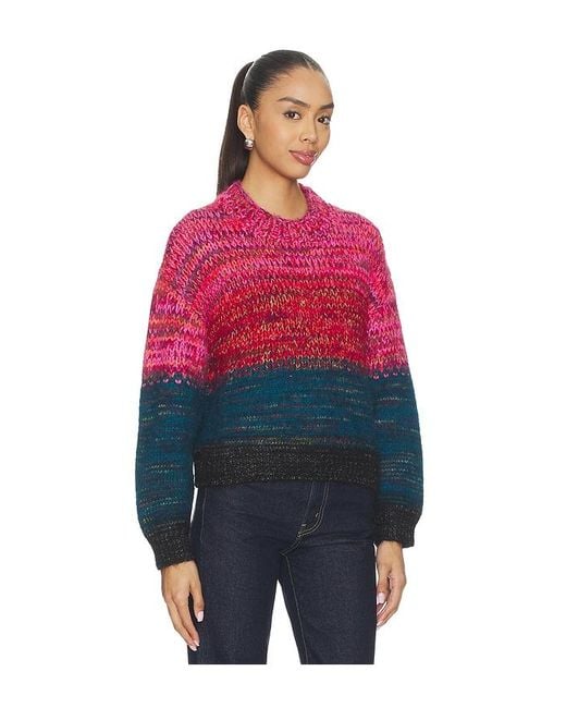 Mother Red The Crop Pullover