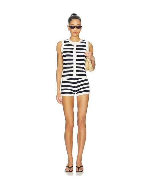 ALL THE WAYS Blue Eleanor Knit Short