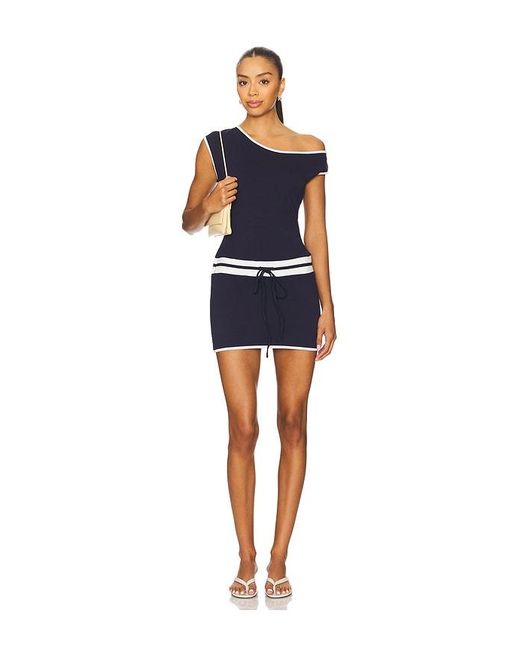 SNDY'S Blue X Revolve Windsor Mini Dress