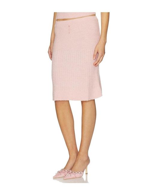 With Jean Pink Trinity Skirt
