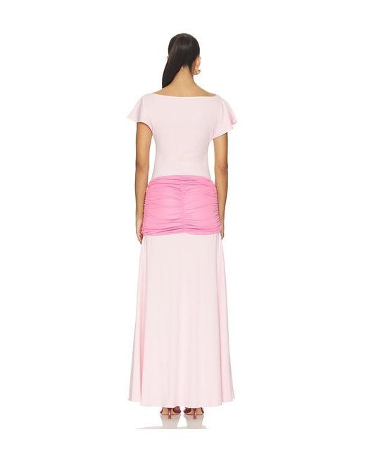 OW Collection Pink X Revolve Gaia Maxi Dress