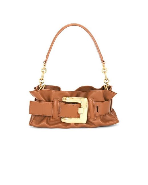Balmain White Mini Anthem Bag