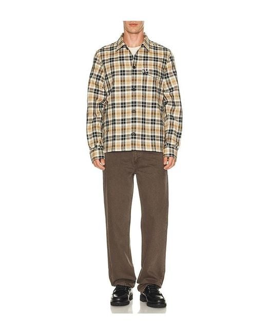 Fred Perry Multicolor Textured Check Overshirt for men