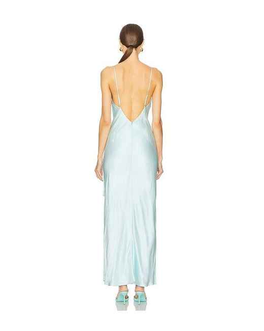 Bardot White Renu Cowl Neck Maxi Dress