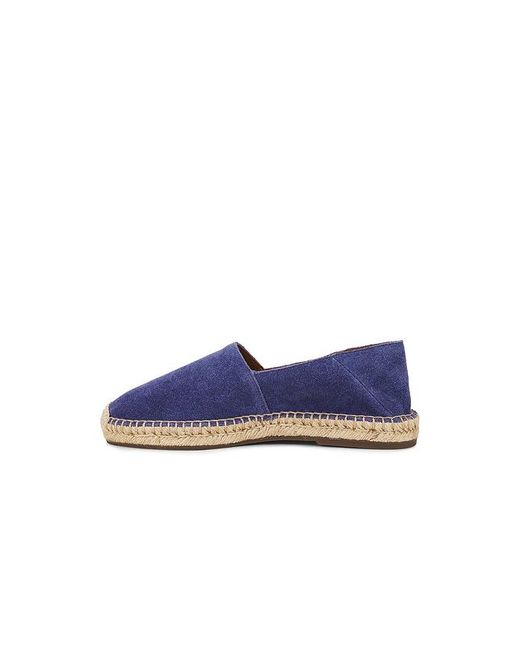 Polo Ralph Lauren Blue Suede Cevio Espadrilles for men