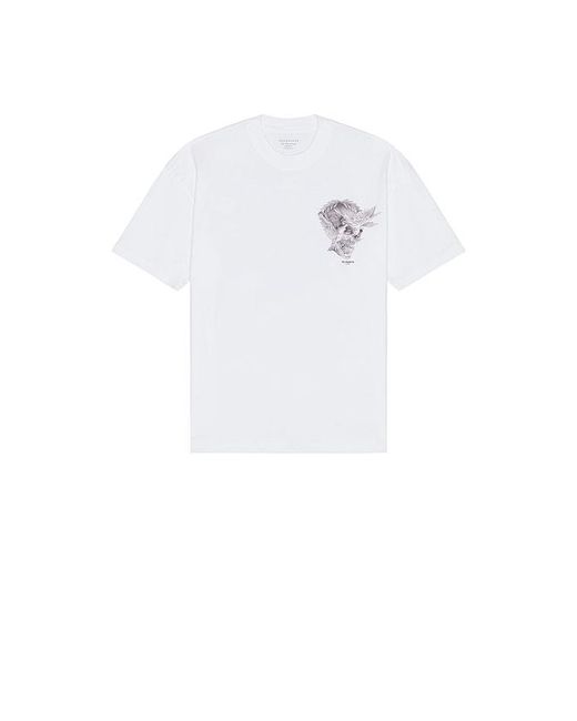 AllSaints White Mysteries Tee for men