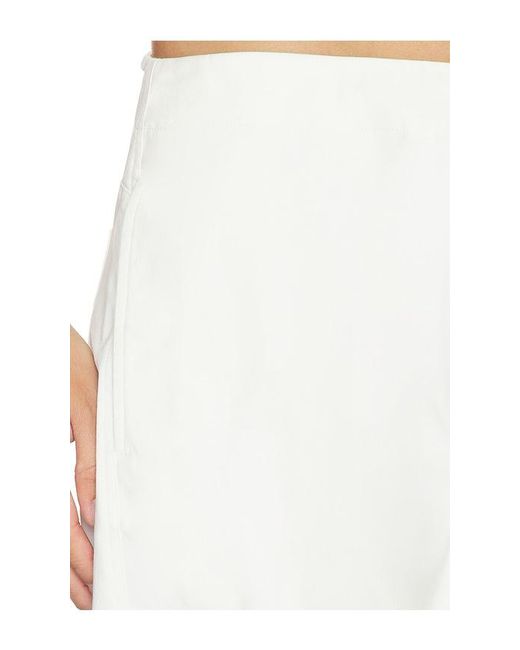 HAELO White Pull On Twist Pant