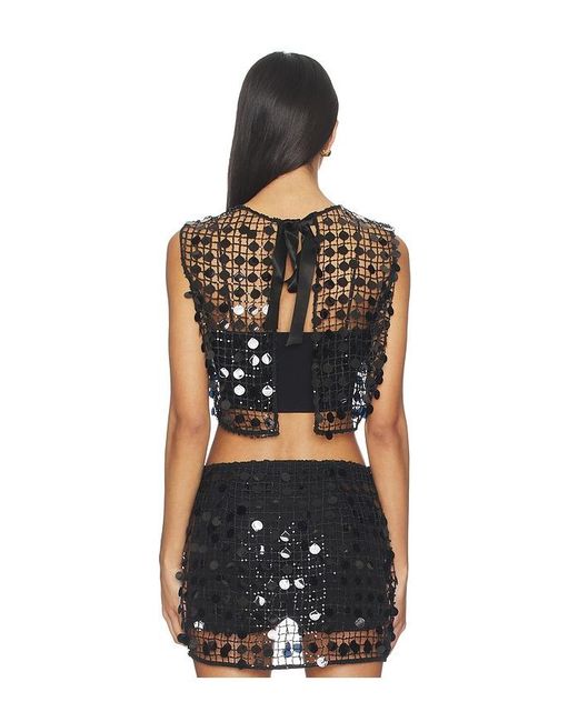 L'academie Black 'Academie Drew Top