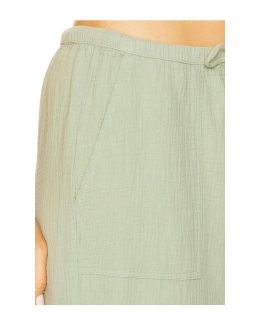 Bobi White Wide Leg Pant