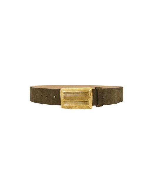 L'Agence Multicolor 'Agence Cebo Grooved Rectangular Belt